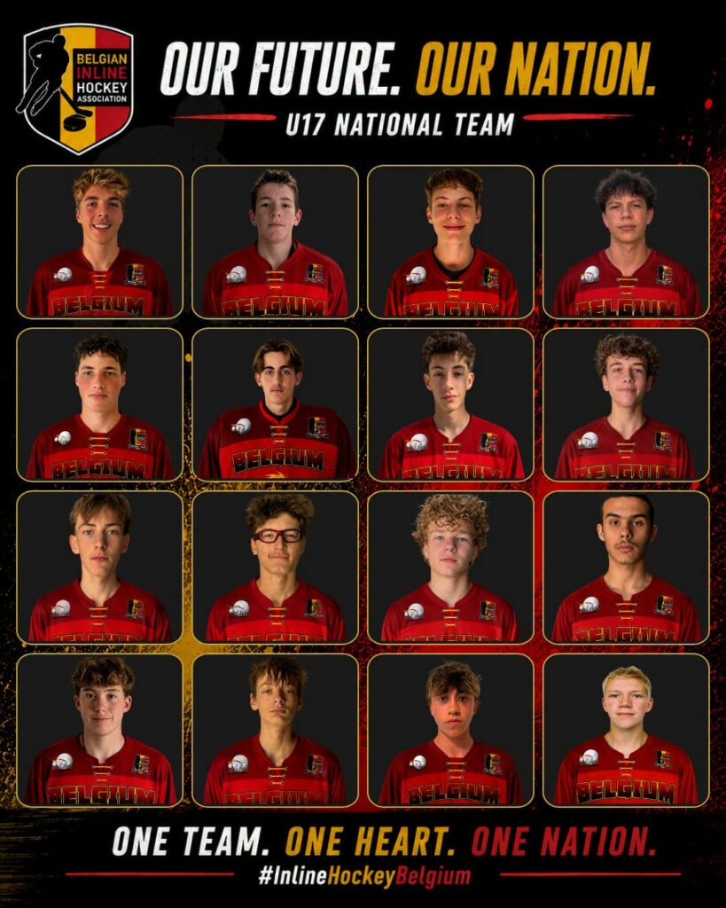 National Team U17 - BELGIUM INLINE HOCKEY